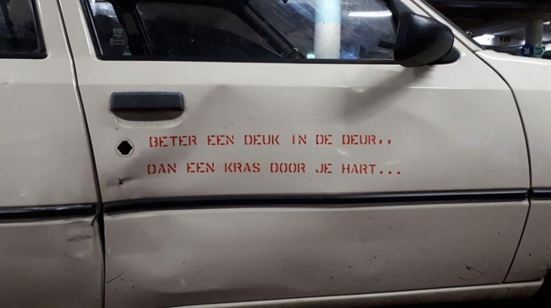 Optimistische Automobilist