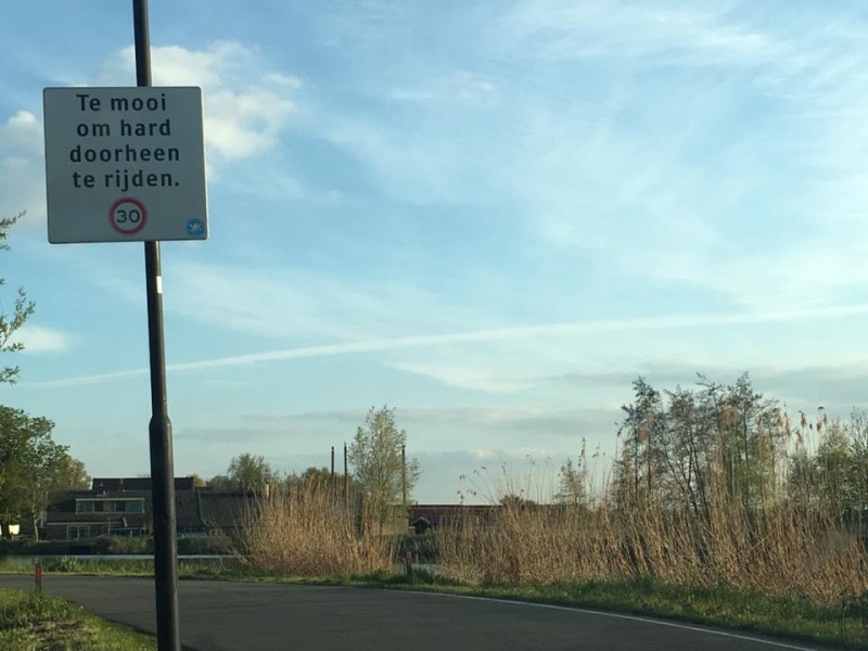 Verkeersbord de Hoef