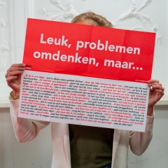 Omdenken affiche - 5 stuks