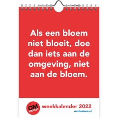 Omdenken Weekkalender