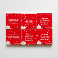 Omdenken Kerstkaarten