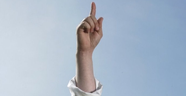 Met Zonder Vinger Uitsnede