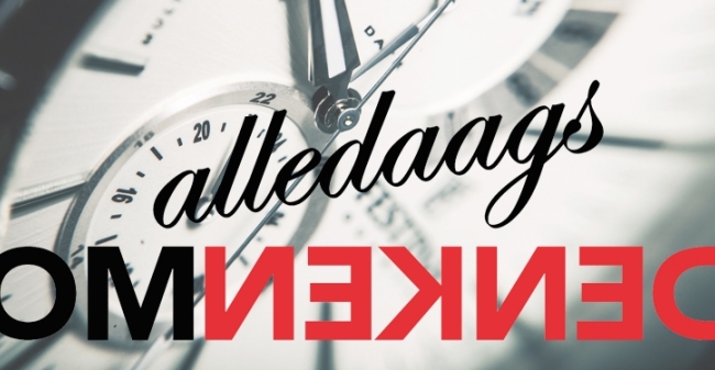 Alledaags  Omdenken Horloge Logo Uitsnede