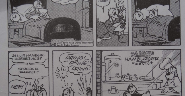 Donald  Duck Denkt Om