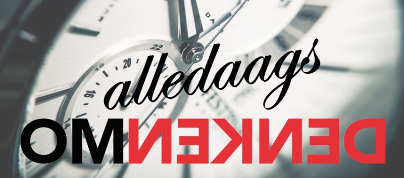 Alledaags  Omdenken Horloge Logo Uitsnede