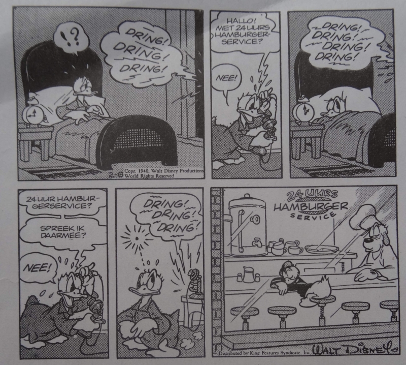 Donald  Duck Denkt Om