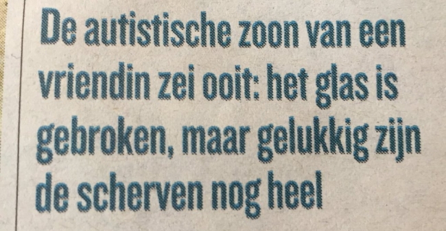 De Scherven Zijn Nog Heel