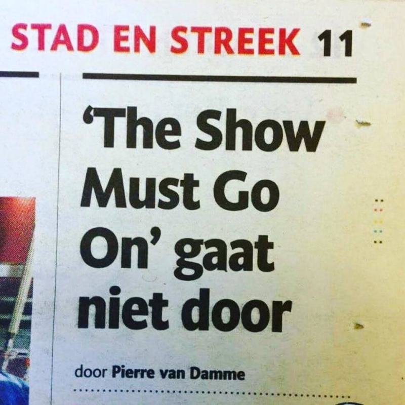 The  Show  Must  Go  On