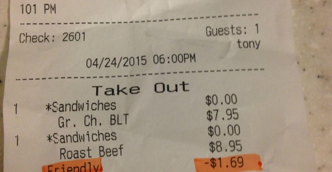 Vriendelijkheidskorting