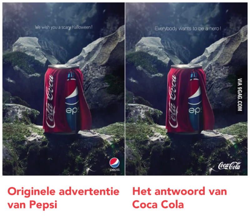 Pepsi Vs  Cola  Cola Bijgesneden