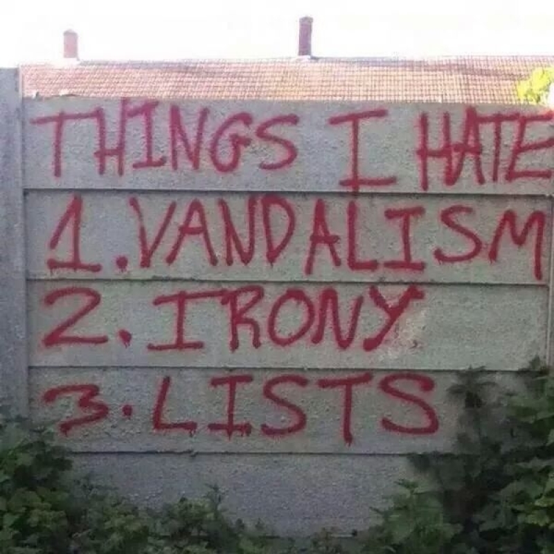 Things  I Hate
