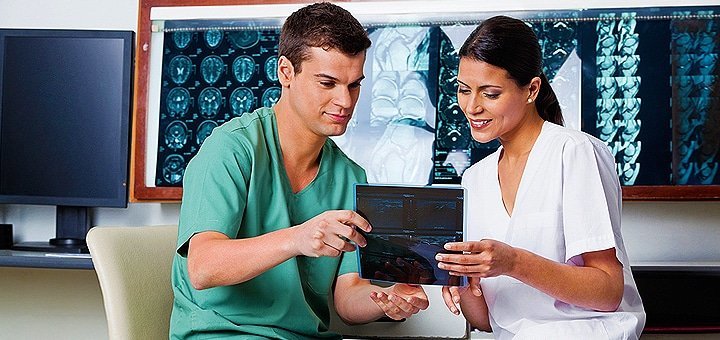 Снимок МРТ позвоночника