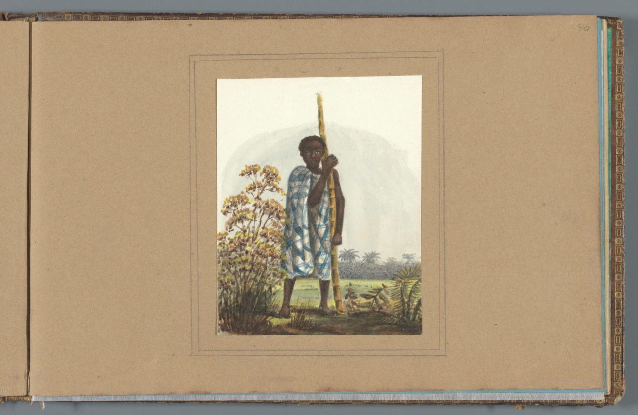 Jongen-met-grote-stengel-suikerriet2c-Jacob-Marius-Adriaan-Martini-van-Geffen2c-in-of-na-ca.-1850-in-of-voor-ca.-1860-Collectie-Rijksmuseum