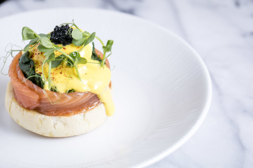 Brunch - Eggs Royale - smoked salmon