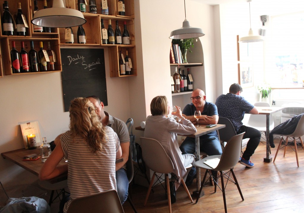Cellar SW4 Wine Bar Upstairs Seating