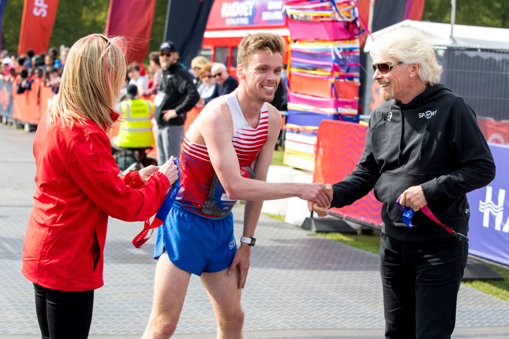 Virgin Sport Hackney at Hackney Marshes, London, UK - 30 Apr 2017.