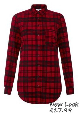 Newlook tartan shirt