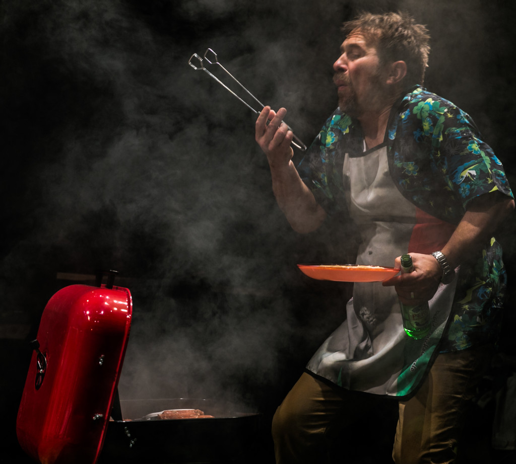 Jason Merrells in Twitstorm at Park Theatre. Photo by Darren Bell 0046