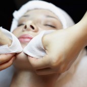 Woman Receiving Spa Treatment