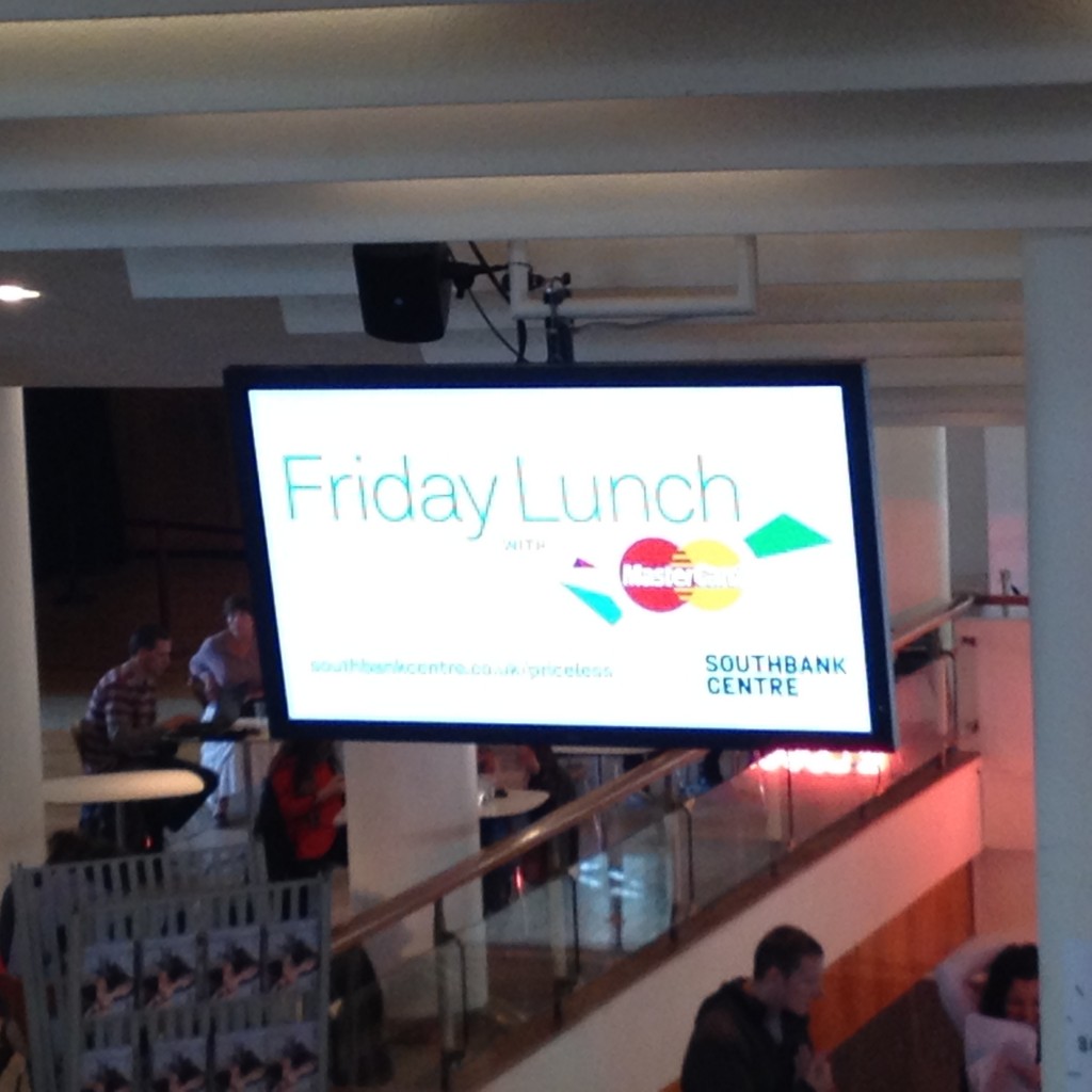 ONIN FRIDAY LUNCH MASTERCARD IMAGE