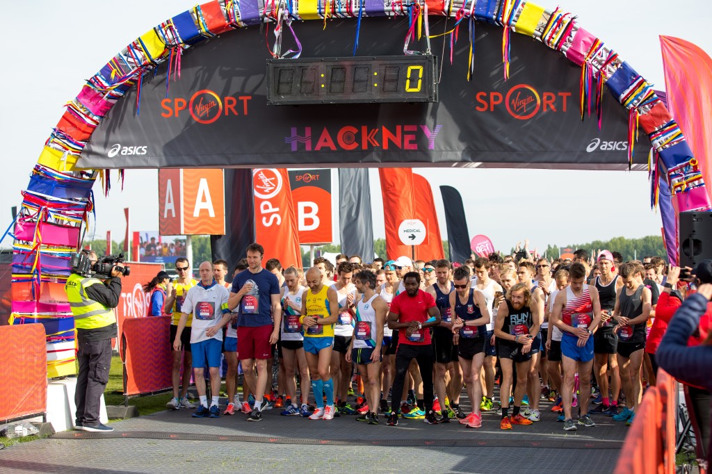 Virgin Sport Hackney at Hackney Marshes, London, UK - 30 Apr 2017.