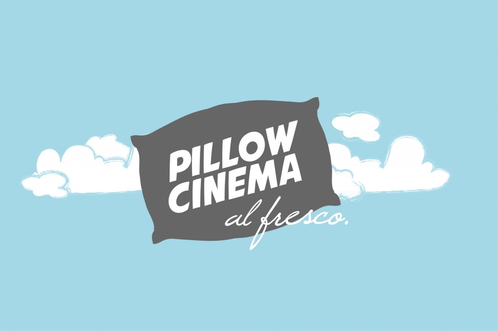 pillow cinema social black logo