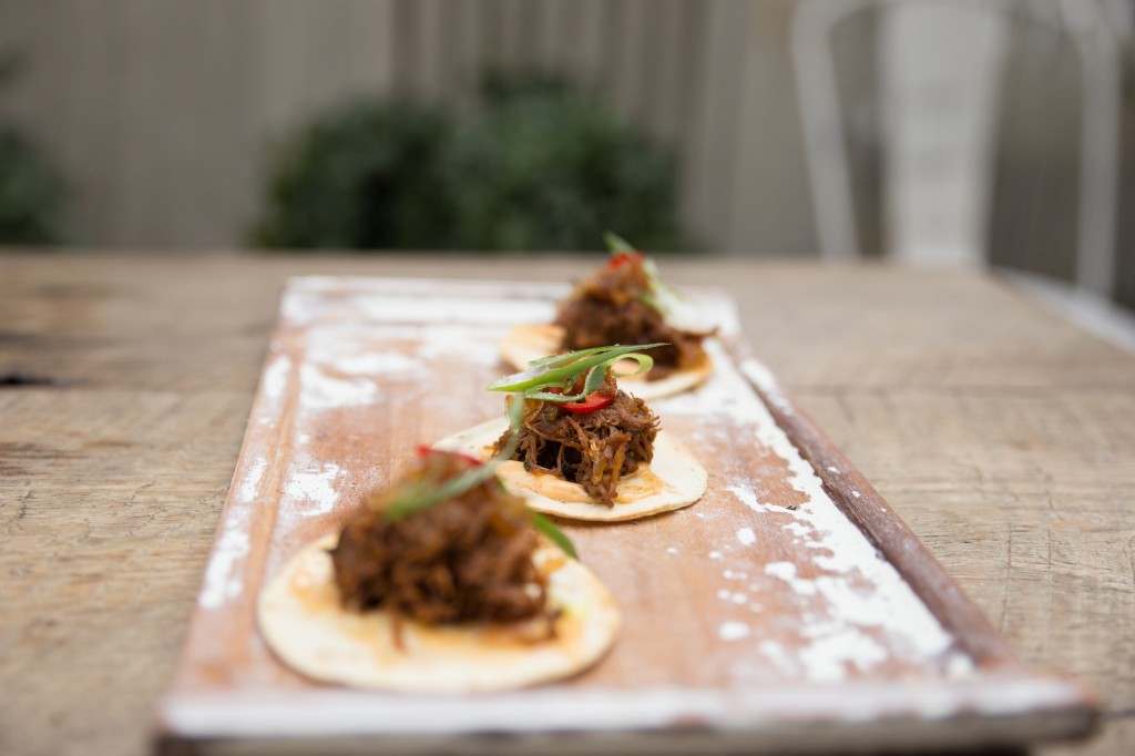 Sticky Beef Tacos