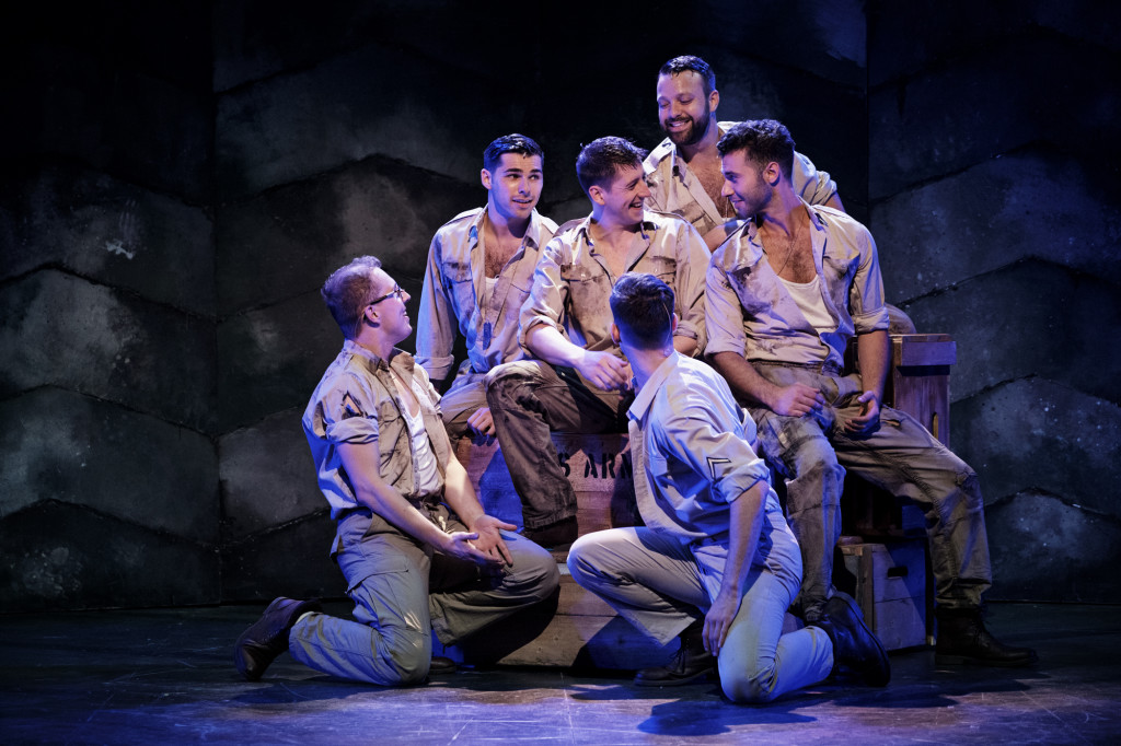 The company of YANK! at Charing Cross Theatre, credit Claire Bilyard
