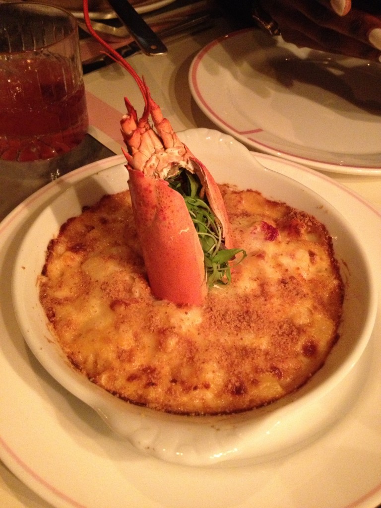 Lobster with Macaroni & Cheese
