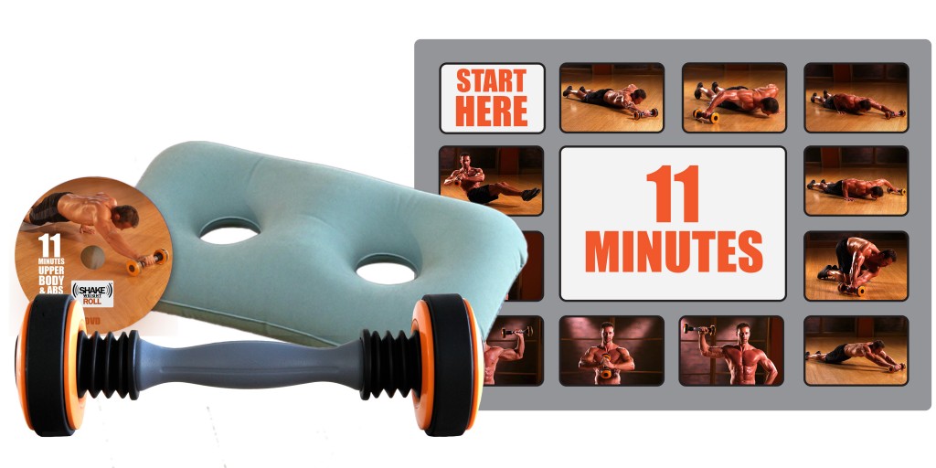 Shake weight and roll