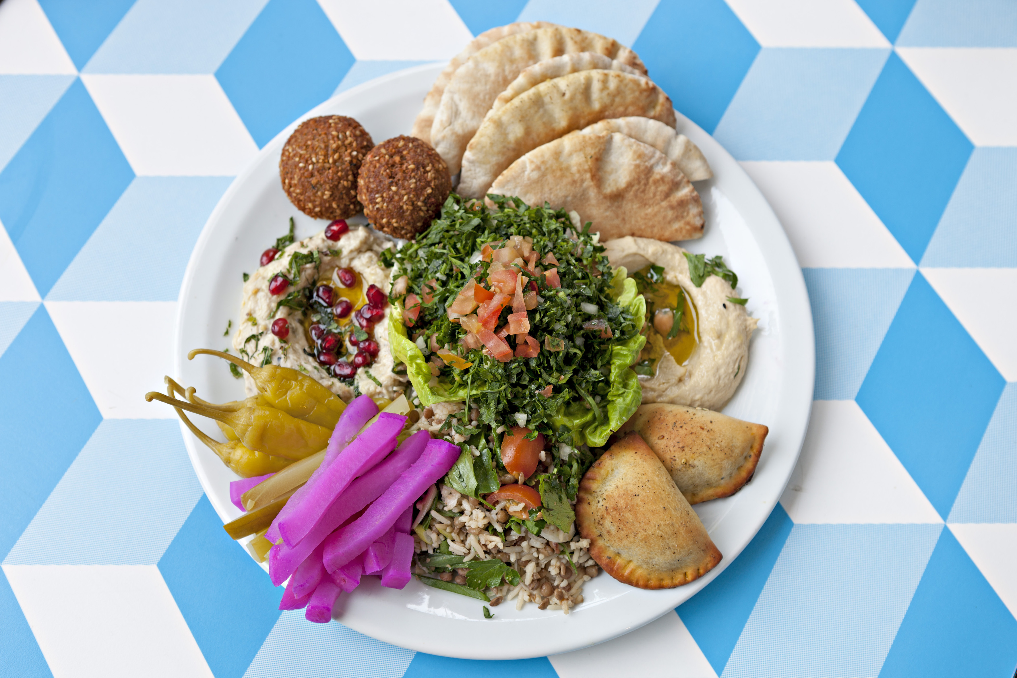 mezze platter