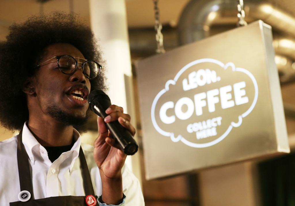 LEON the naturally fast food chain's West End restaurant opening party