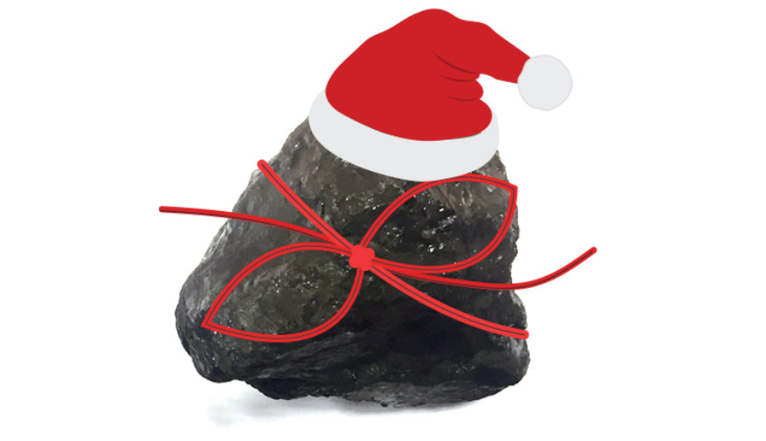 santa bolsa of coal