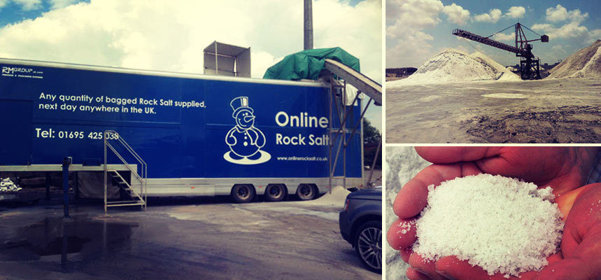 The Process Involved With Packing White Salt