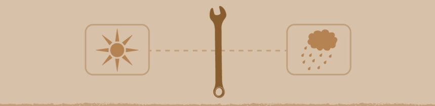 Maintaining Dry And Wet Soil