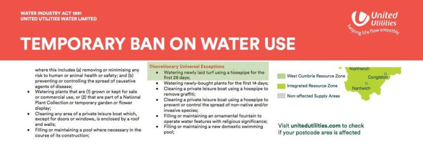 Hosepipe Exemption