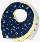   Bavoir naissance forme bandana