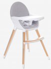 Chaise haute évolutive 2 hauteurs TopSeat Gris - ...