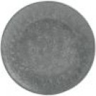 Assiette plate Arona 17 cm (Ø); anthracite; rond(...