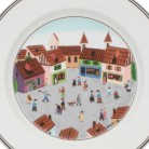 Villeroy & Boch - 4x Naif Dessert Plates - Village