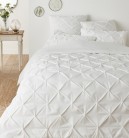 Parure de Lit Blanche - Pour lit 160x200