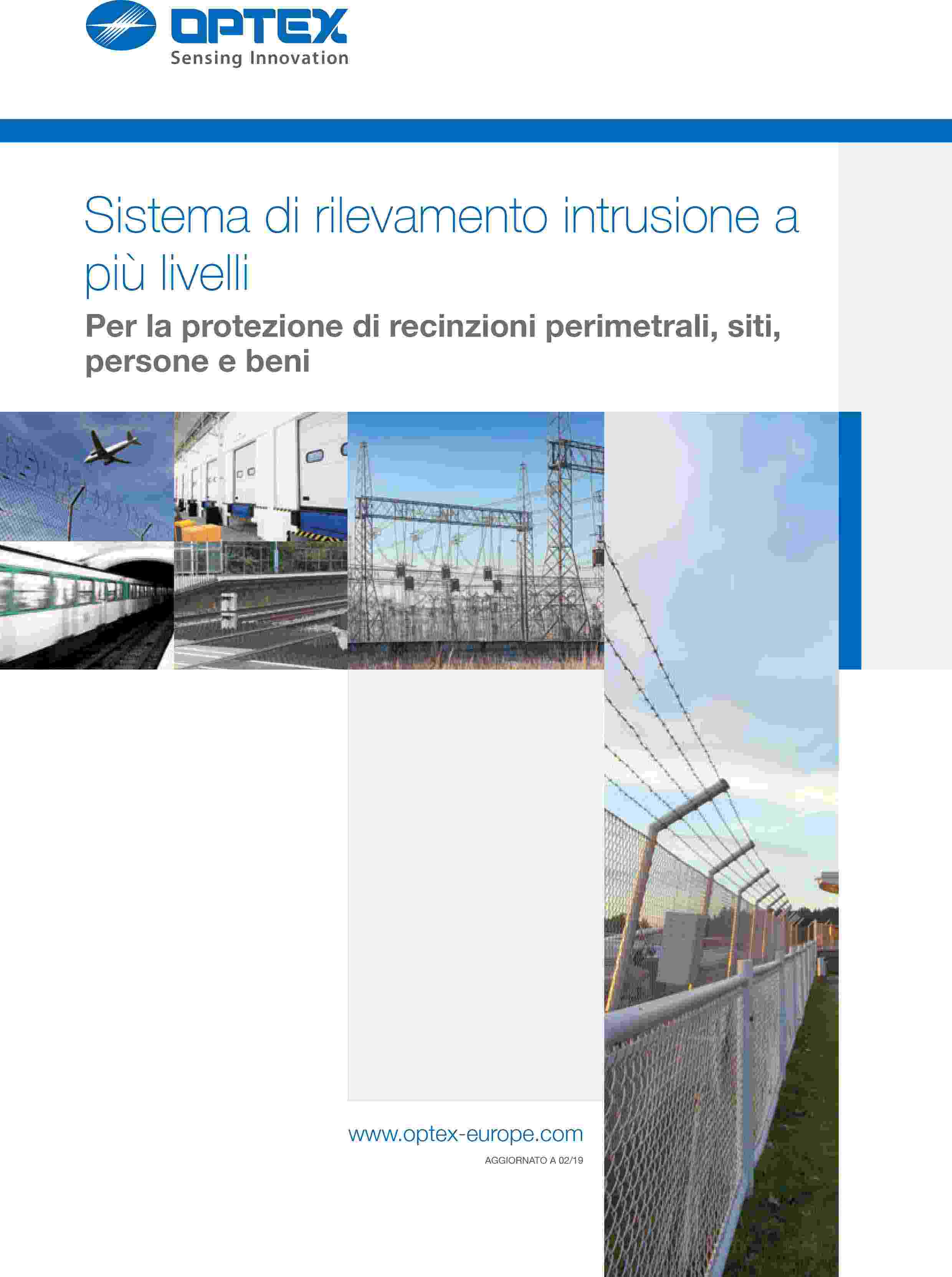 Optex multilayered catalogue it cover