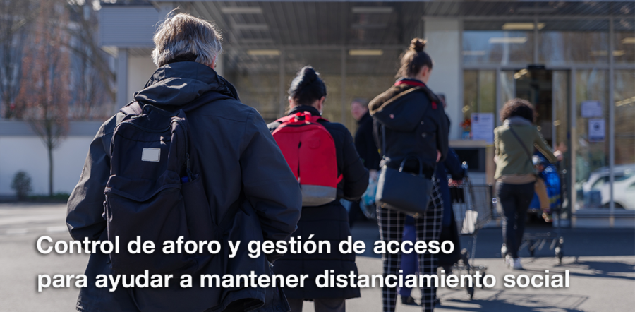 Descubra con optex control aforos Akribos