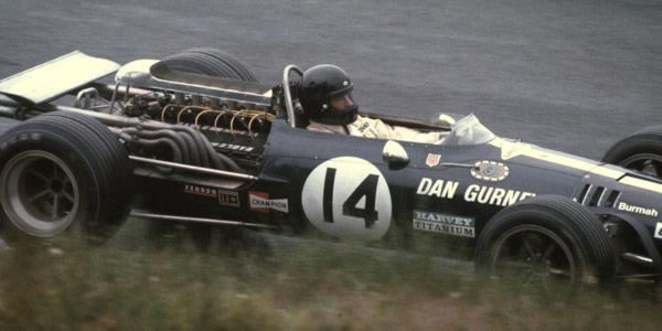 Dan Gurney in the 1966 F1 Eagle at the Nurburgring in 1966. Released by Jim Culp under Creative Commons (CC BY-NC 2.0). Dan Gurney in the 1966 F1 Eagle at the Nurburgring in 1966. Released by Jim Culp under Creative Commons (CC BY-NC 2.0).