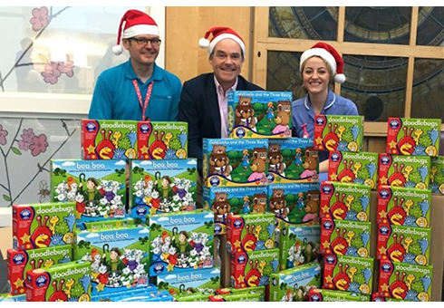 Orchard Toys N & N Hospital Toy Donation 2015 Orchard Toys N & N Hospital Toy Donation 2015