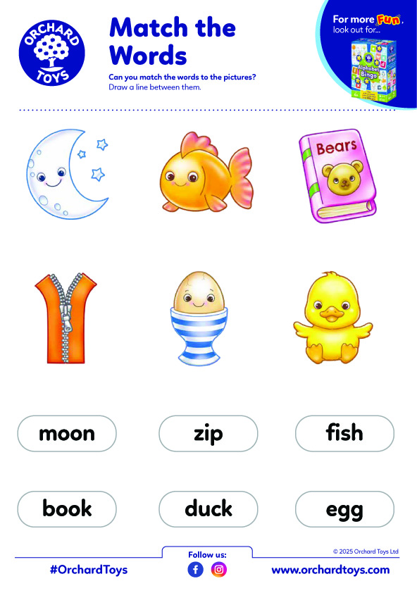 Match the words