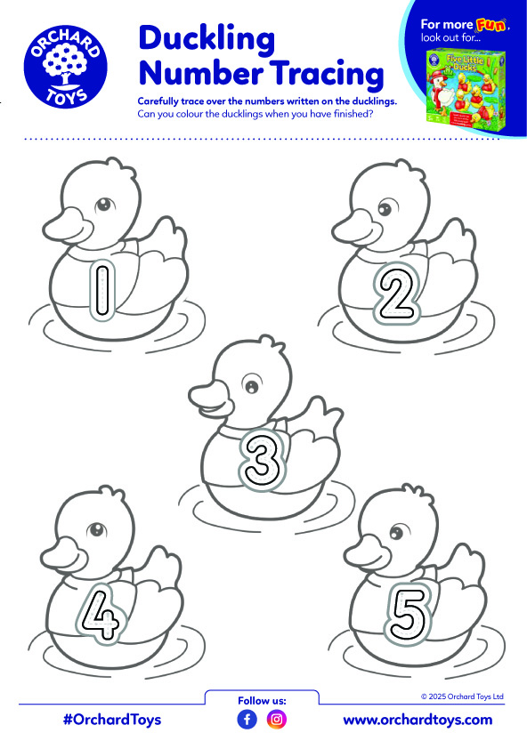 Duckling number tracing