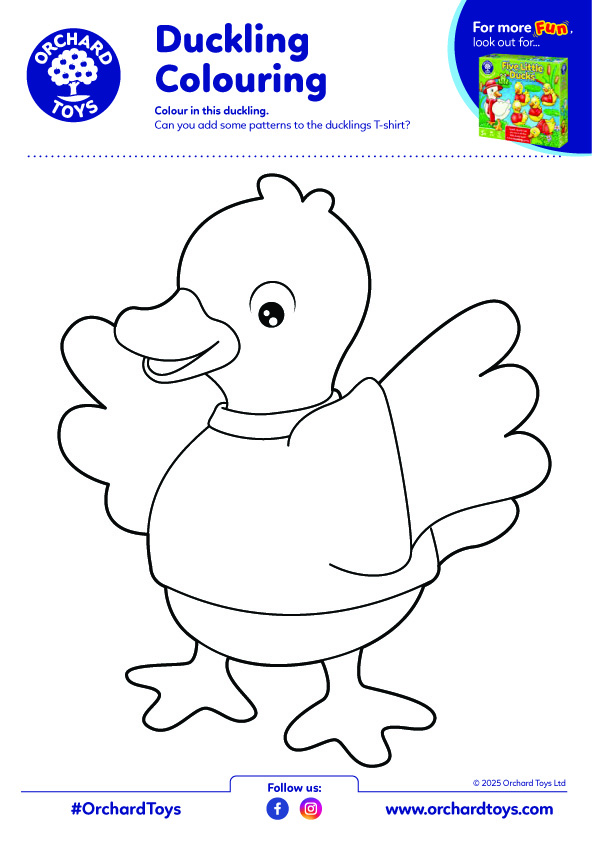 duckling colouring duckling colouring