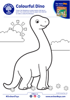 Colourful Dino