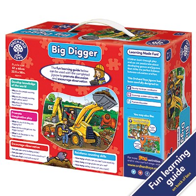 orchard toys big digger puzzle